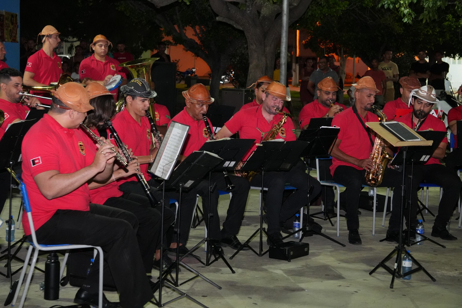Concerto da Banda de Música da Paraíba emociona São Domingos