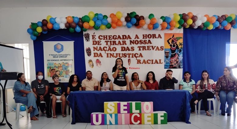 Prefeitura de São Domingos realiza 1º Fórum Comunitário do Selo UNICEF